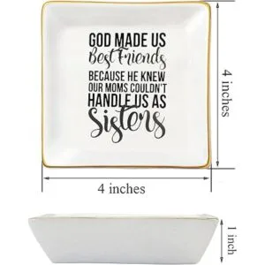 Regalos de cumpleaños para mejor amiga bandeja de joyería_5