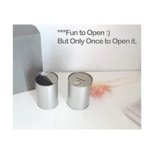 Produco Caja de ahorro de metal con moneda de dinero sin_3