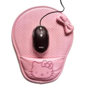 Alfombrilla de ratón de piel sintética para computadora_3