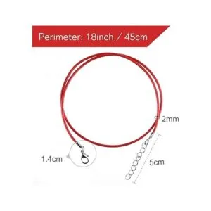 TUPARKA 60 piezas de 10 colores para collar de 0.079 in_5