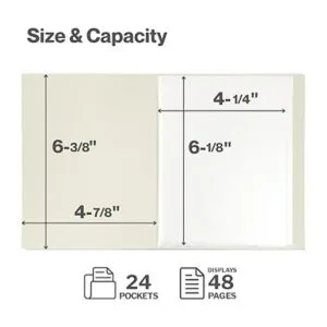 CRANBURY Libro de fotos pequeño para fotos de 4 x 6_3