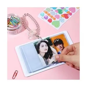 2 soportes para tarjetas de fotos Kpop de 3 pulgadas mini_6