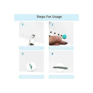 400 piezas de mini brad sujetadores de papel multicolor_3