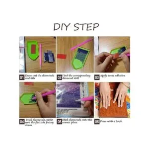 Kits de pintura de diamantes con cita romántica kit de_3