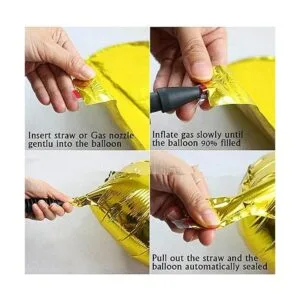 YOOGEE Globos de letras de 16 pulgadas con letras del_7