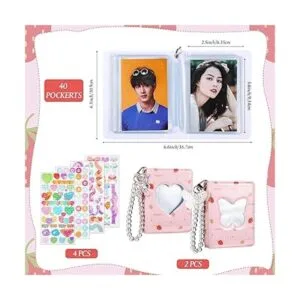 2 soportes para tarjetas de fotos Kpop de 3 pulgadas mini_2