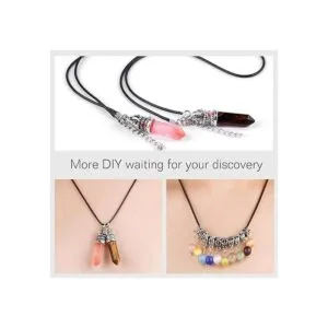 TUPARKA 60 piezas de 10 colores para collar de 0.079 in_7