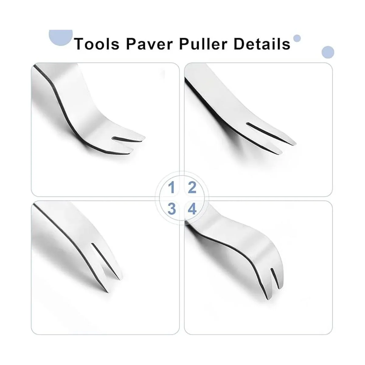 4 piezas de herramientas de pavimentación de acero_4