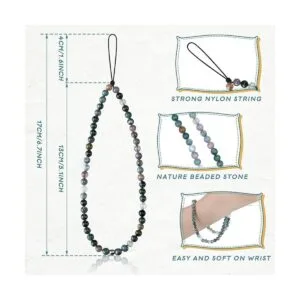 Abalorio para teléfono celular 4 unidades correa de_2