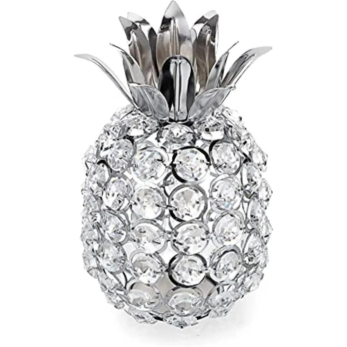 JUXYES Adornos de piña con cuentas de cristal brillantes_1