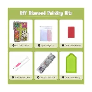 NAIMOER Kits de pintura de diamantes cruzados para adultos_6
