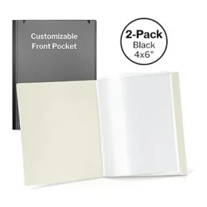 CRANBURY Libro de fotos pequeño para fotos de 4 x 6_6