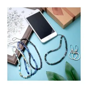 Abalorio para teléfono celular 4 unidades correa de_7