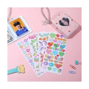 2 soportes para tarjetas de fotos Kpop de 3 pulgadas mini_4