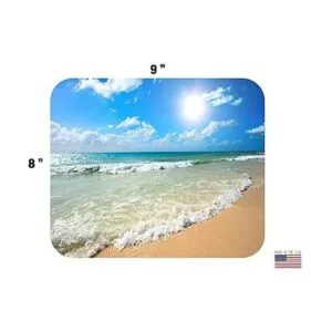 Alfombrilla de ratón con diseño de costa para ordenador_2