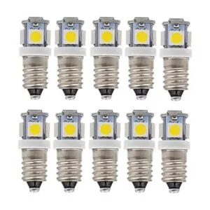 GutReise Bombillas LED E10 CA paquete de 10 bombillas LED_1