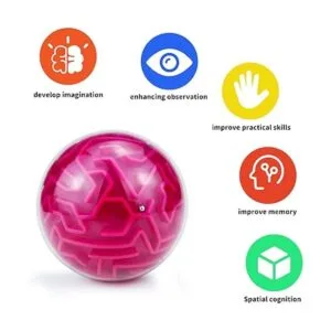 YongnKids Juguete de rompecabezas 3D rompecabezas de bola_2