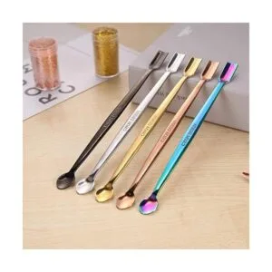 BAOFALI Juego de cucharas de acero inoxidable 304 de 5_3