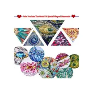 Kit de pintura de diamante religioso para marcapáginas_4