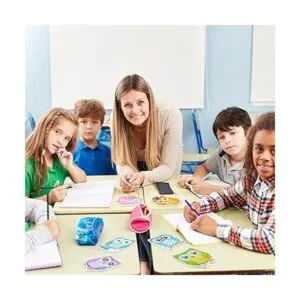 Paquete de 6 blocs de notas adhesivas con forma de búho_6