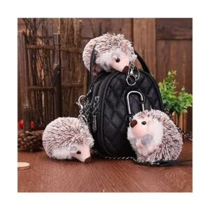 Hedgehog Llavero de peluche de animales de peluche_2