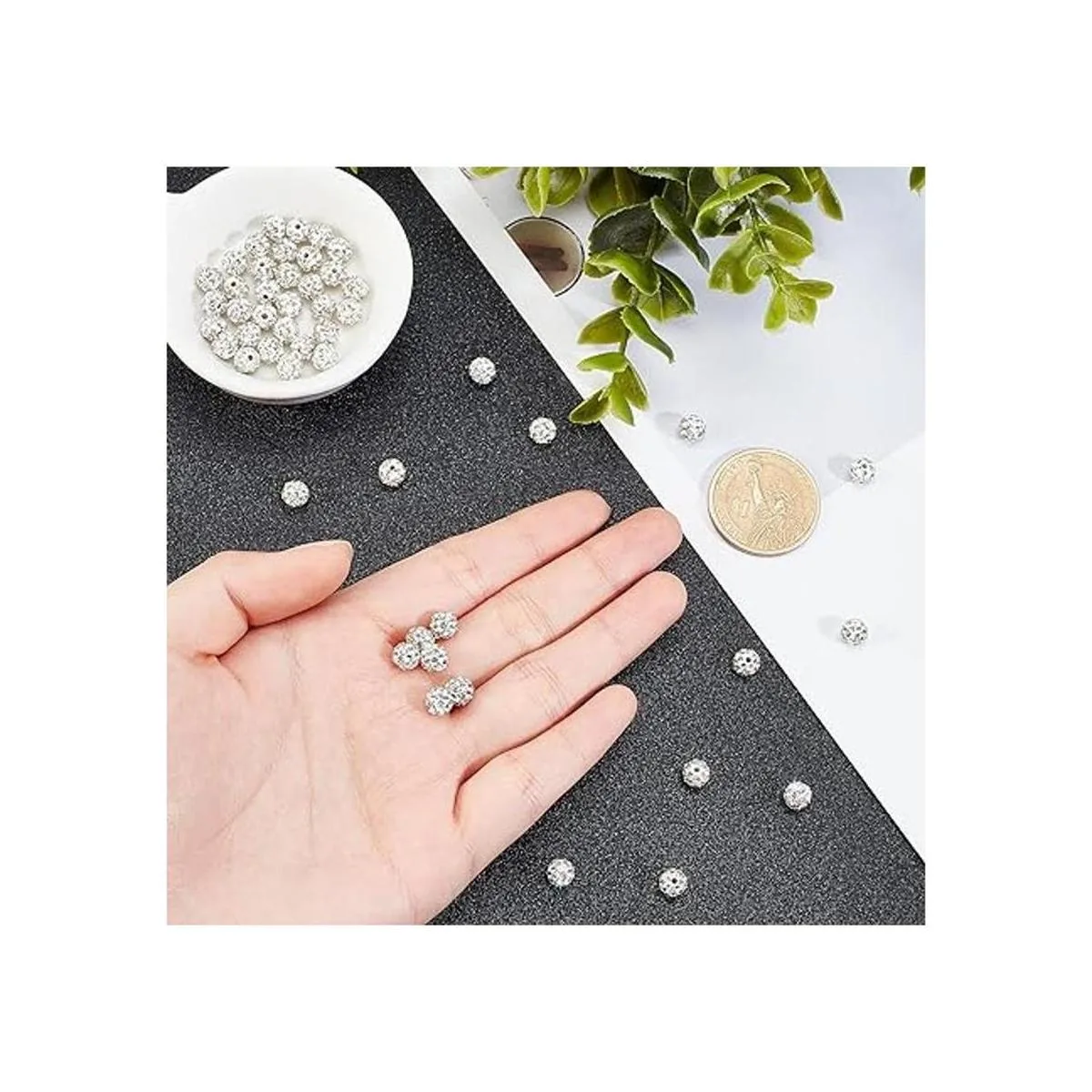 PH PandaHall Cuentas de arcilla con diamantes de_6