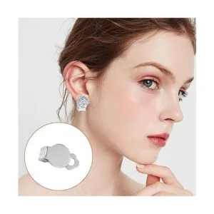 Juego de 200 clips redondos para aretes de bandeja plana_5