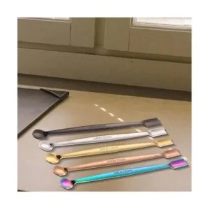 BAOFALI Juego de cucharas de acero inoxidable 304 de 5_4