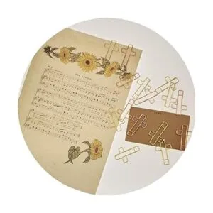 100 clips de papel pequeños lindos de colores oro y oro_6