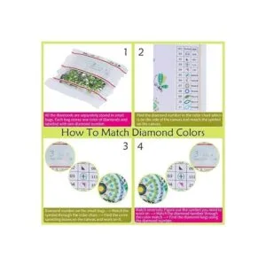 Kit de pintura de diamante religioso para marcapáginas_6