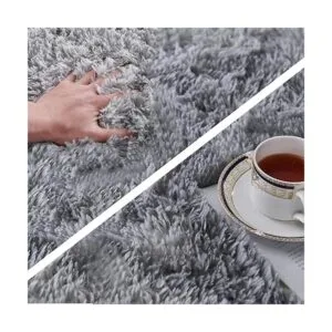 TABAYON Alfombra de pelo largo muy cómoda_3