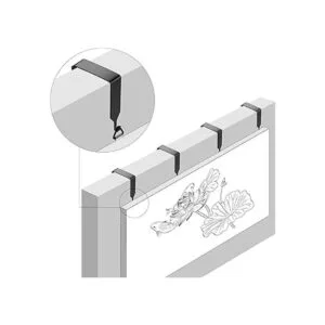 Gancho para colgar sobre la puerta gancho de pared de_5