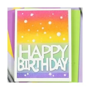 XMYXCRAFT Troqueles de metal con letra de feliz_3