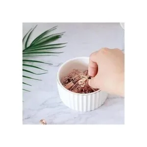 Soporte de clip de papel para escritorio de cerámica_5