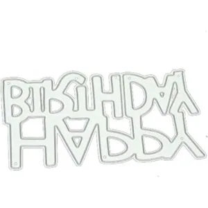 XMYXCRAFT Troqueles de metal con letra de feliz_7