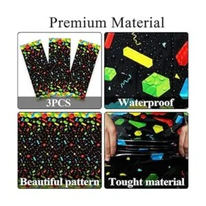 3 piezas de bloques de construcción para fiestas mantel_3