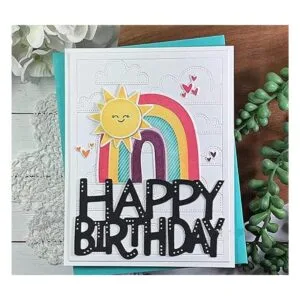 XMYXCRAFT Troqueles de metal con letra de feliz_5