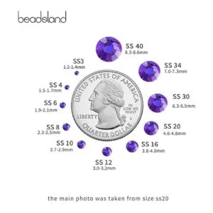 Beadsland Diamantes de imitación termofijos 2880_3