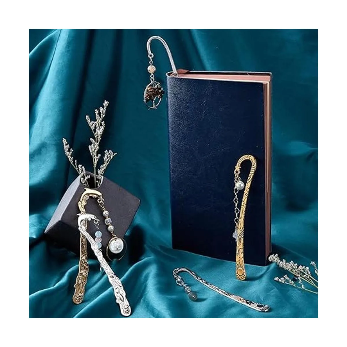 SUNNYCLUE 12 piezas de marcadores de gancho marcapáginas_5