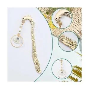 SUNNYCLUE 12 piezas de marcadores de gancho marcapáginas_4