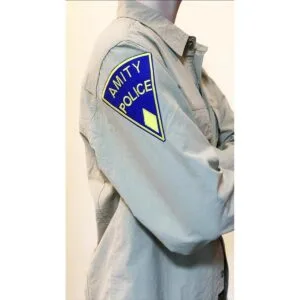 Parche bordado de la policía de Amity para planchar y coser_3