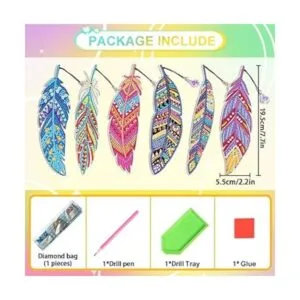 Acudotr Paquete de 6 marcadores de pintura de diamantes_5