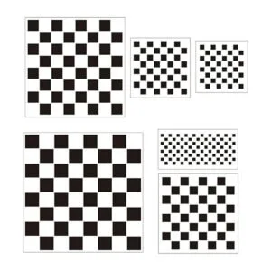 6 plantillas reutilizables de pintura a cuadros pequeñas_7