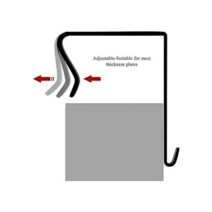 Gancho para colgar sobre la puerta gancho de pared de_3