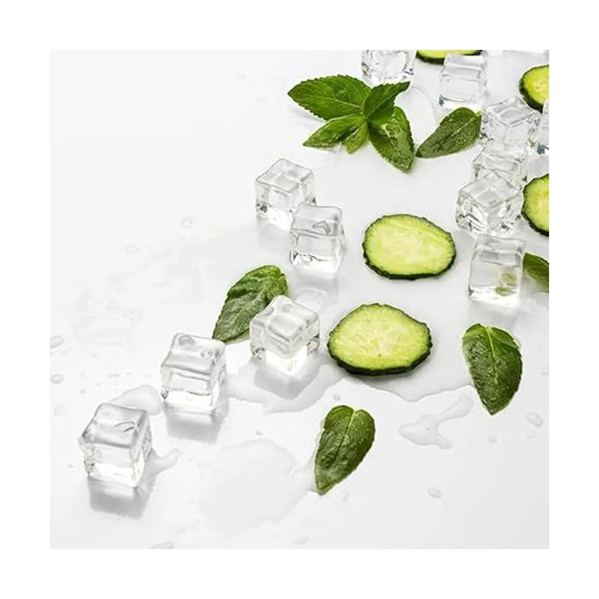 Cubos de hielo cuadrados triturados falsos de diamantes de_3