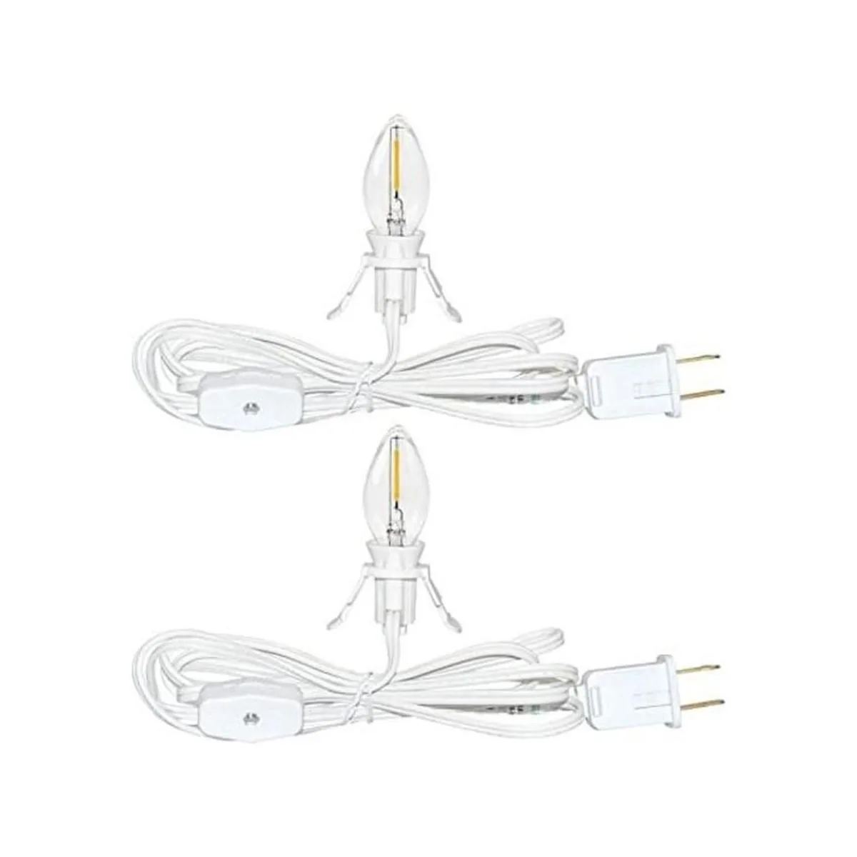 2 juegos de cable de accesorios con una bombilla LED_1