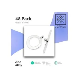 JGFinds Broches de palanca de pulsera con círculo_2