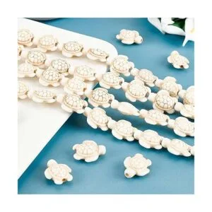 NBEADS Acerca de 92 hilos de cuentas turquesa abalorios_5