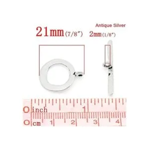 JGFinds Broches de palanca de pulsera con círculo_4