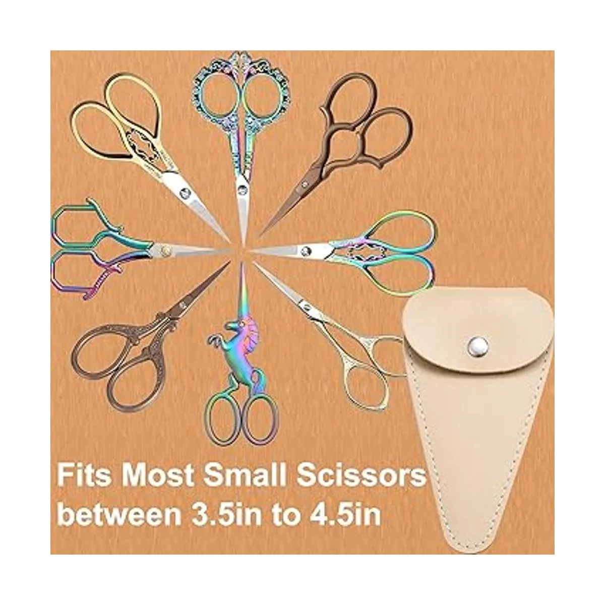 HITOPTY Tijeras de bordar de 5.0 in pequeñas tijeras_6